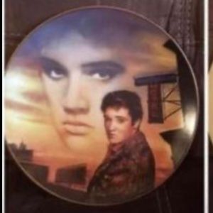 Collector plate “Elvis Heartbreak Hotel”/
